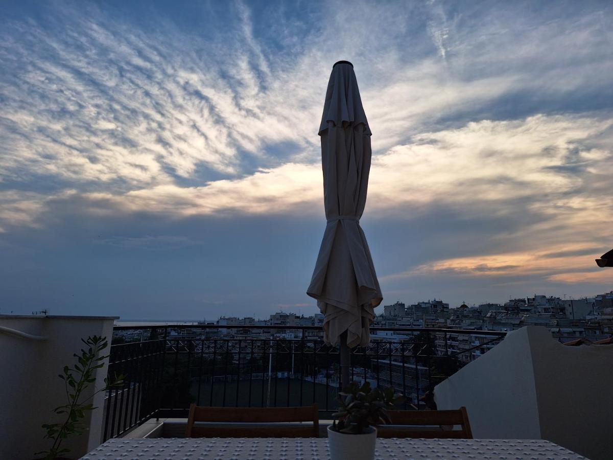 Sunset Rooftop Apartment Thessaloniki Exterior photo