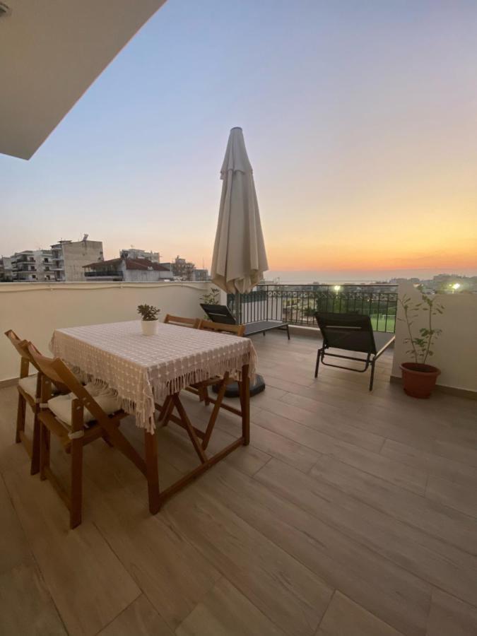 Sunset Rooftop Apartment Thessaloniki Exterior photo