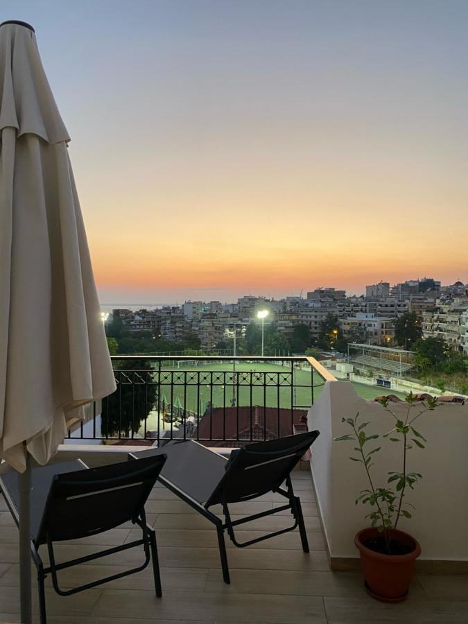 Sunset Rooftop Apartment Thessaloniki Exterior photo