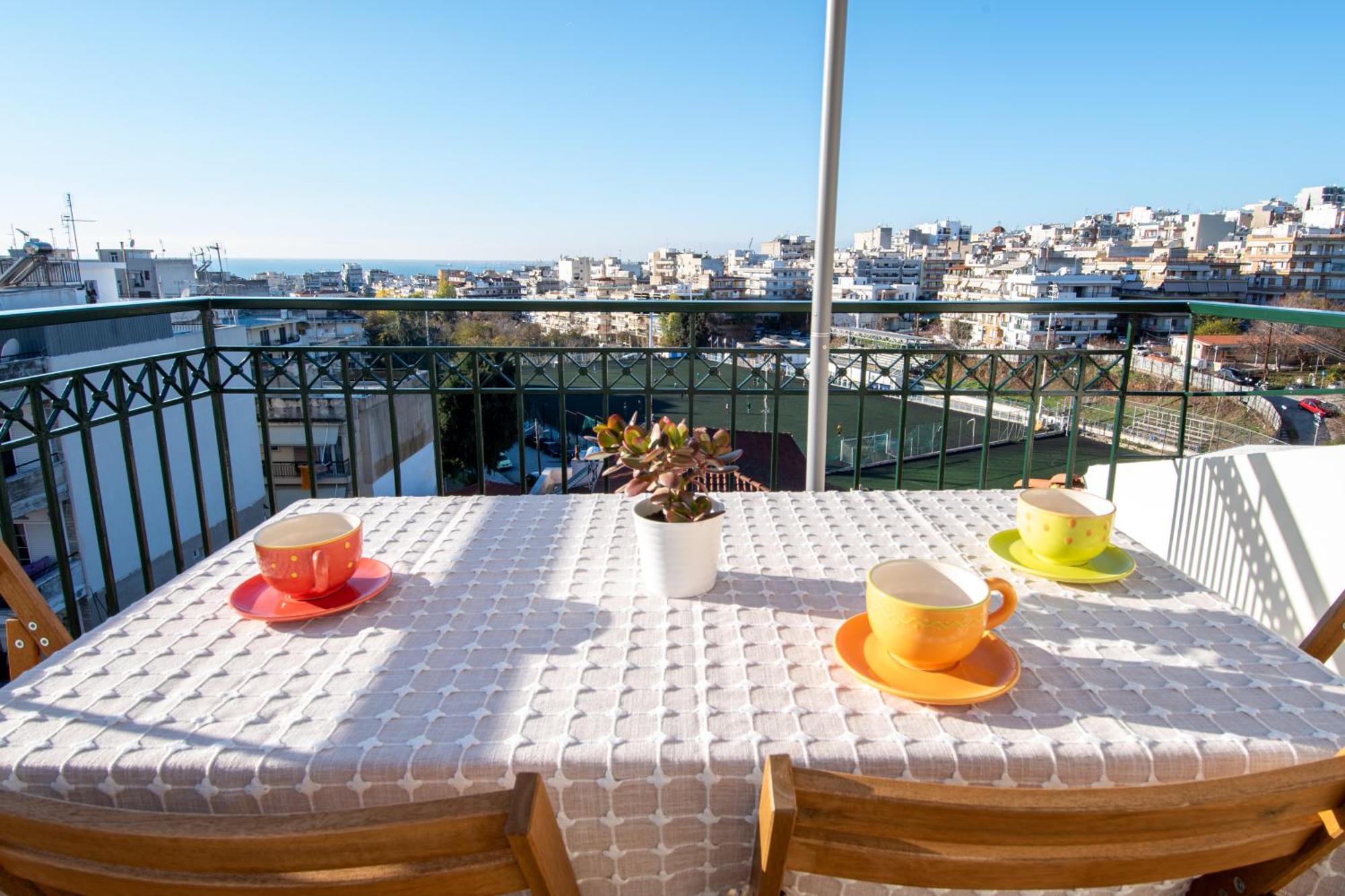 Sunset Rooftop Apartment Thessaloniki Exterior photo