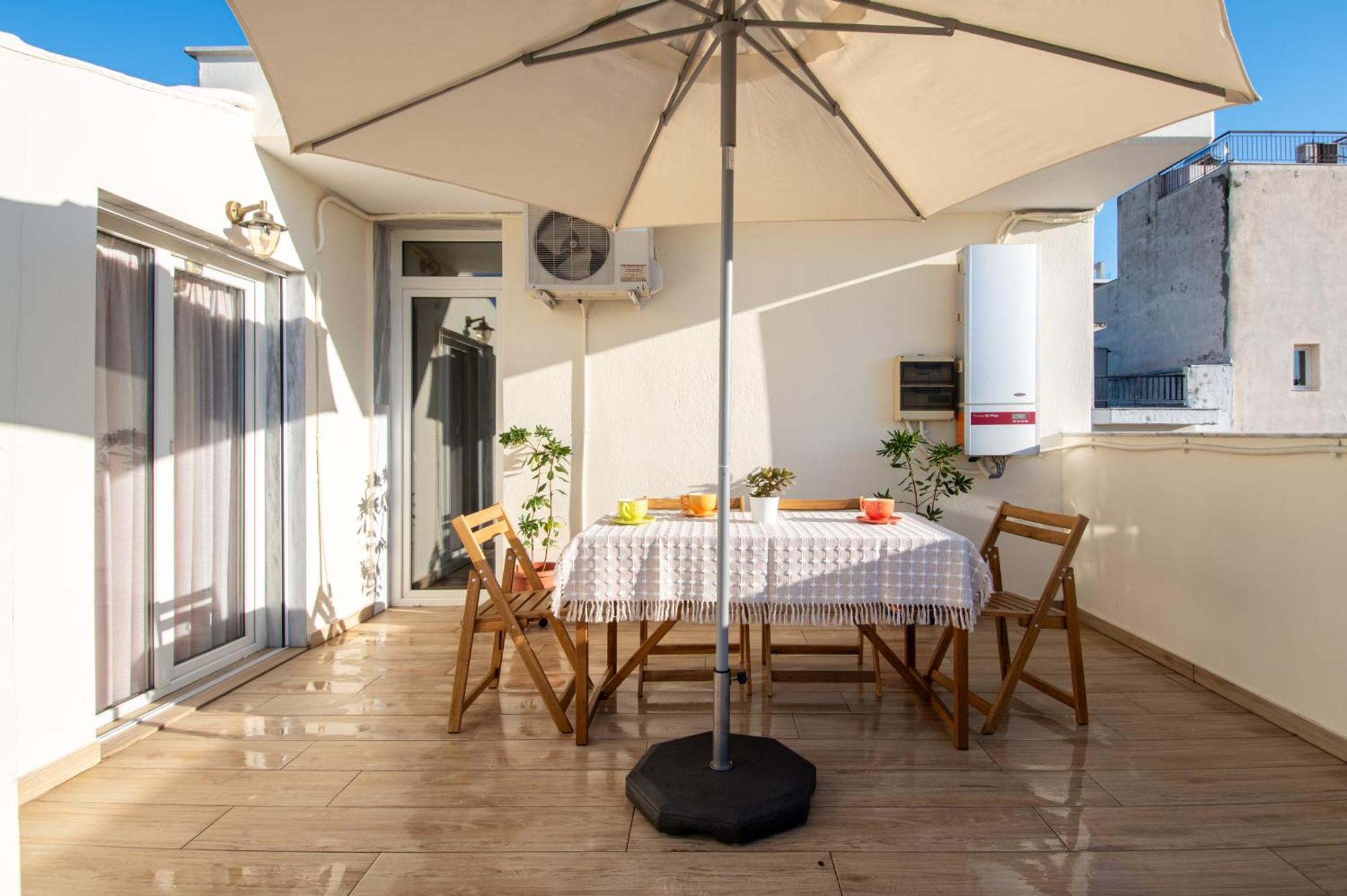 Sunset Rooftop Apartment Thessaloniki Exterior photo